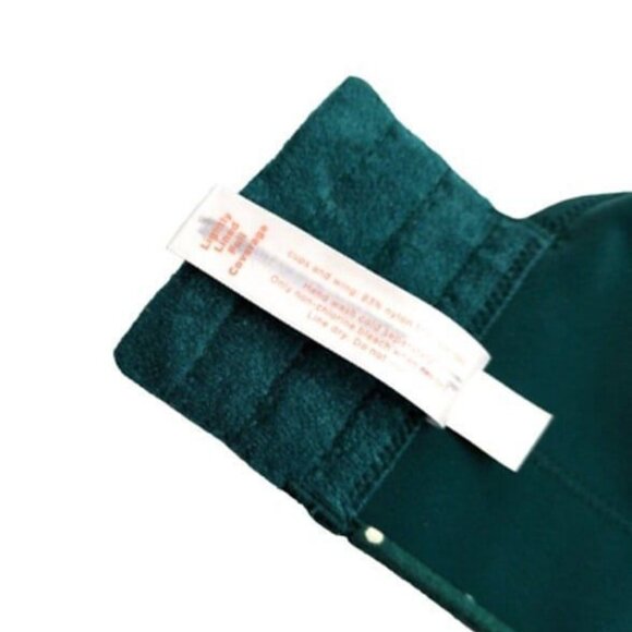 Lane Bryant Cacique Bra lightly Lined Full Cov Green Polka Dot 42DDD - Picture 9 of 9